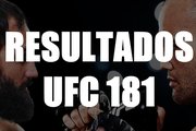 Resultados do UFC 181