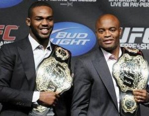 Anderson Silva e Jon Jones