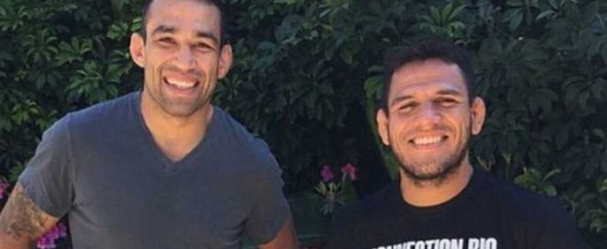 Fabricio Werdum e Rafael dos Anjos