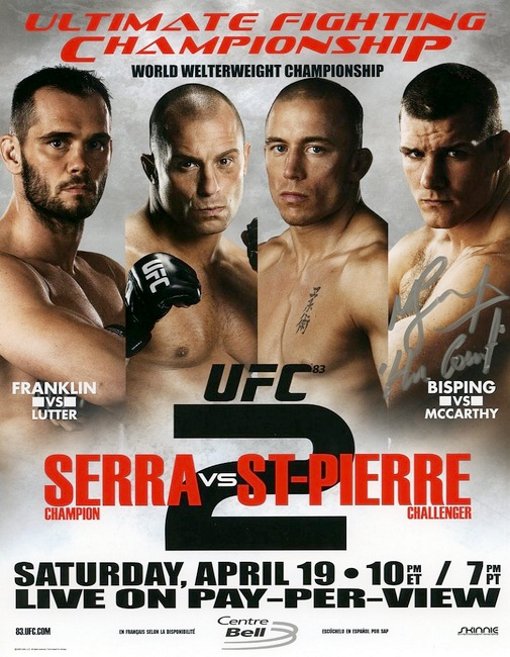 UFC 83: Serra vs. St-Pierre 2