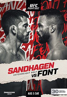 UFC Sandhagen x Font