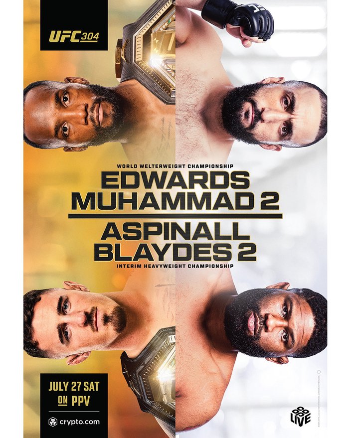 UFC 304: Edwards vs. Muhammad 2