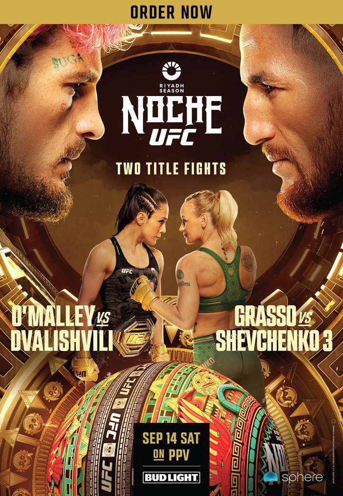 UFC 306 – Riyadh Temporada Noche UFC: O’Malley vs. Dvalishvili