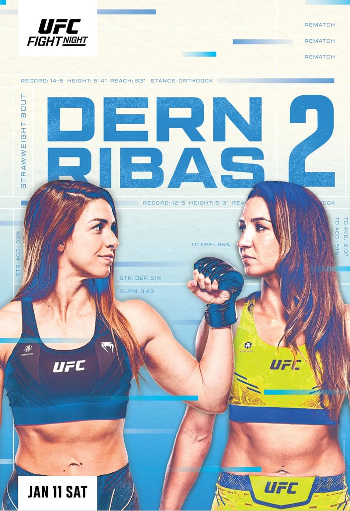 UFC Fight Night: Dern vs Ribas 2